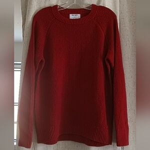 SoSoft Old Navy Crew-Neck Red Sweater